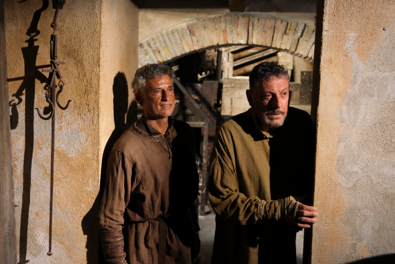 Immagini di scene del film "Dante" di Pupi Avati