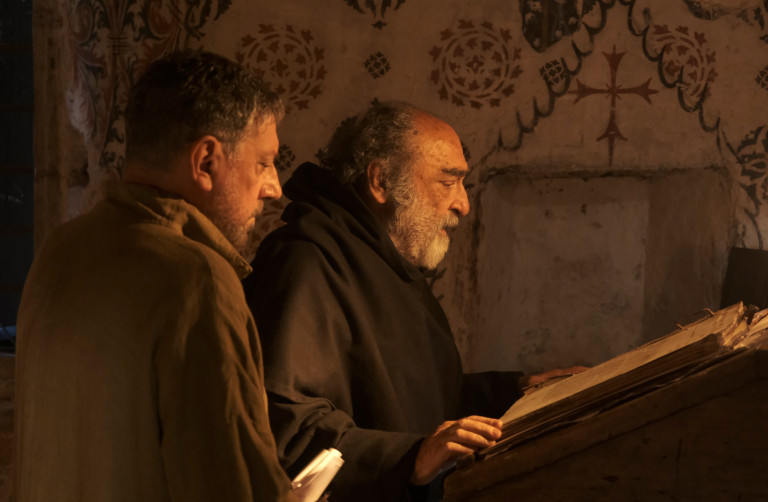 Immagini di scene del film "Dante" di Pupi Avati