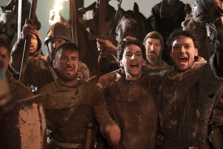 Immagini di scene del film "Dante" di Pupi Avati