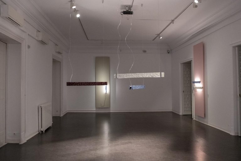 Foto inaugurazione della mostra / foto de la inauguración de la exposición Mimetica