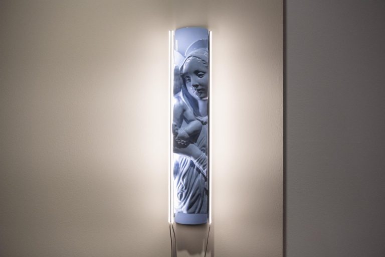 Foto inaugurazione della mostra / foto de la inauguración de la exposición Mimetica
