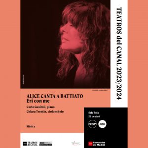 cartello Alice canta Battiato