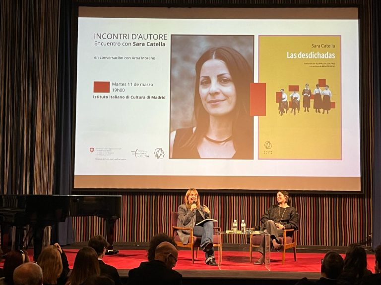 INCONTRI D'AUTORE - Sara Catella IIC Madrid