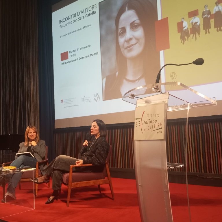 INCONTRI D'AUTORE - Sara Catella IIC Madrid