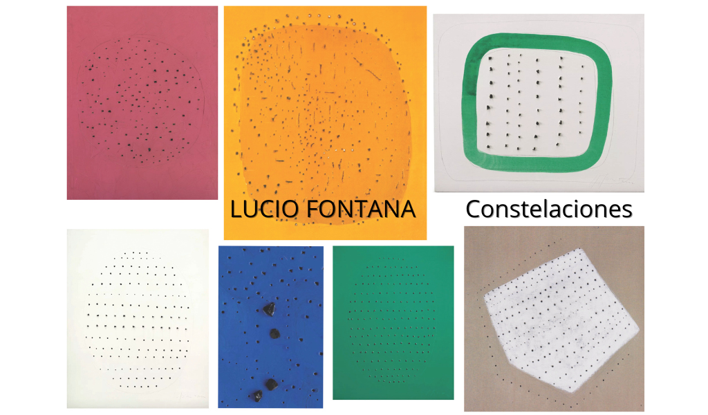 LUCIO FONTANA, Constelaciones
