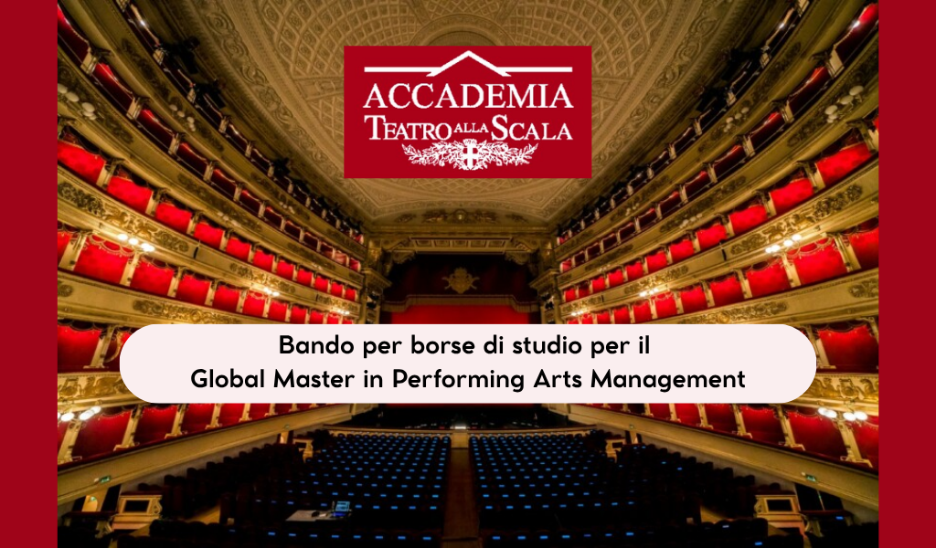 Bando per borse di studio per il Master in performing Arts Management (Global MPAM)(1)