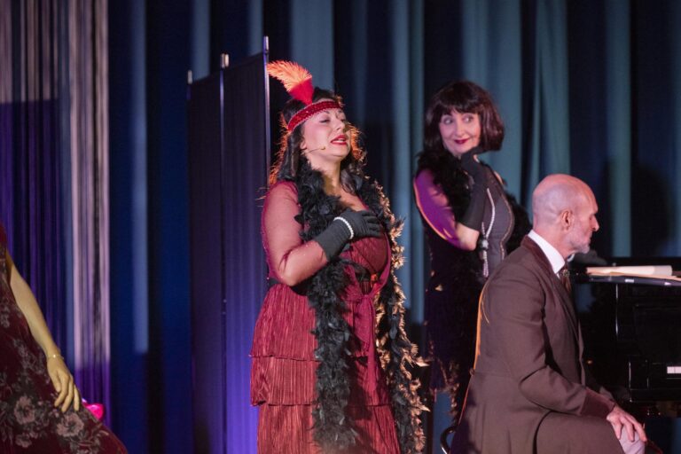 Spettacolo teatrale "Più che l'amore: Eleonora Duse e Gabriele d’Annunzio" SLIM 2025 - © Matteo Rovella Pictures