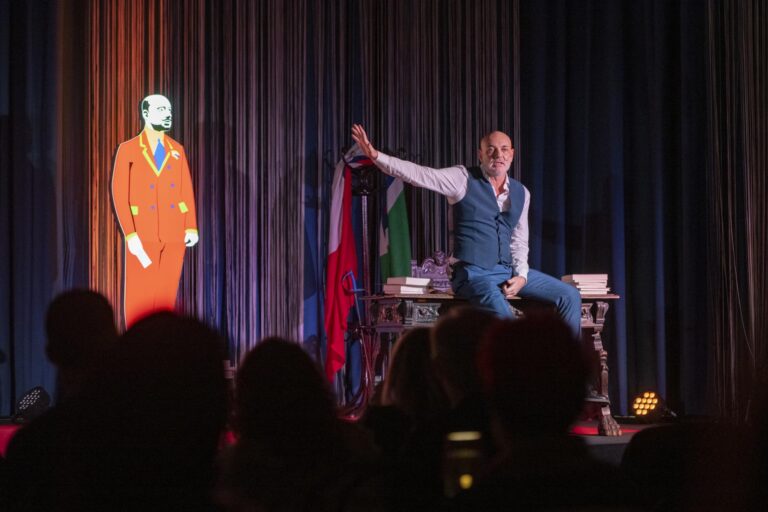 Spettacolo teatrale "Inimitabili: Gabriele d’Annunzio" - SLIM 2025 © Matteo Rovella Pictures