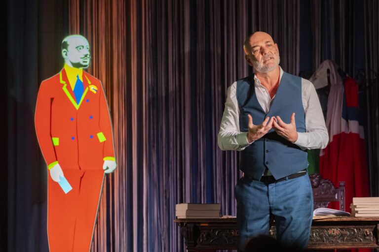 Spettacolo teatrale "Inimitabili: Gabriele d’Annunzio" - SLIM 2025 © Matteo Rovella Pictures