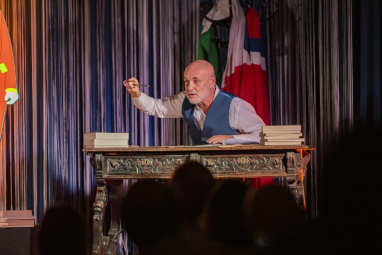 Spettacolo teatrale "Inimitabili: Gabriele d’Annunzio" - SLIM 2025 © Matteo Rovella Pictures