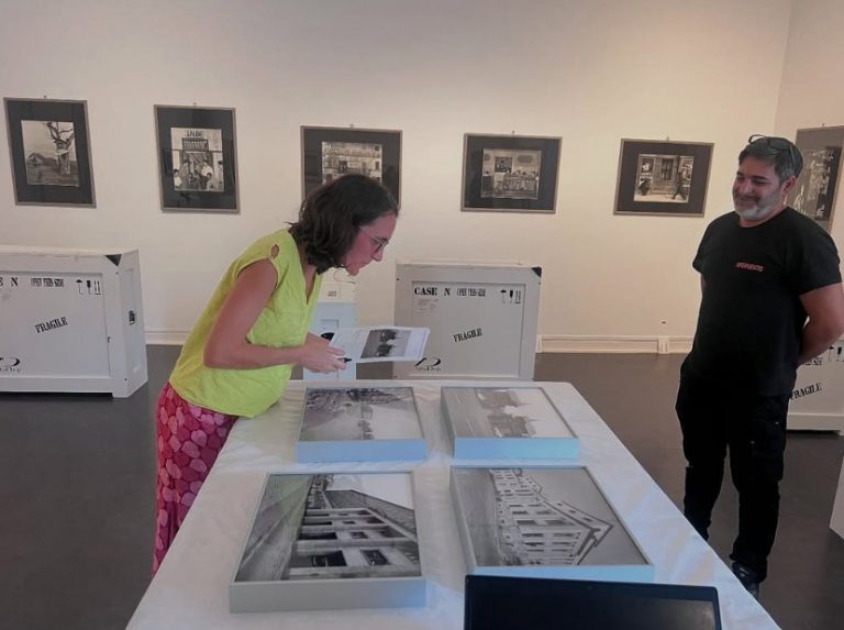 Smontaggio della mostra “Suggestioni di Italia”