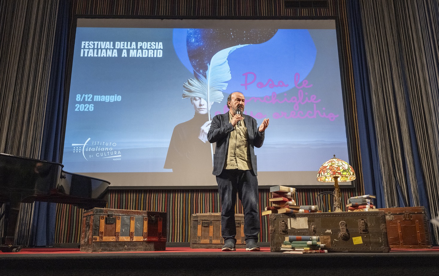 Festival della Poesia Italiana di Madrid_8-12 maggio 2026 IIC Madrid. Matteo Rovella Pictures IIC Madrid